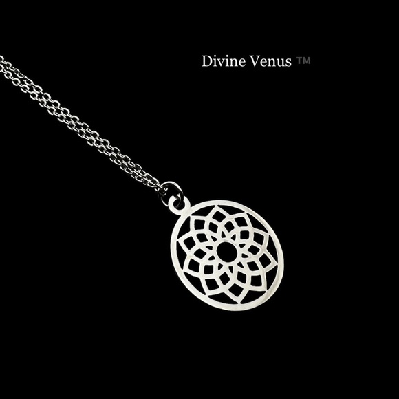 Sahasrara Necklace | Stainless Steel Jewelry - Picture 3 of 10